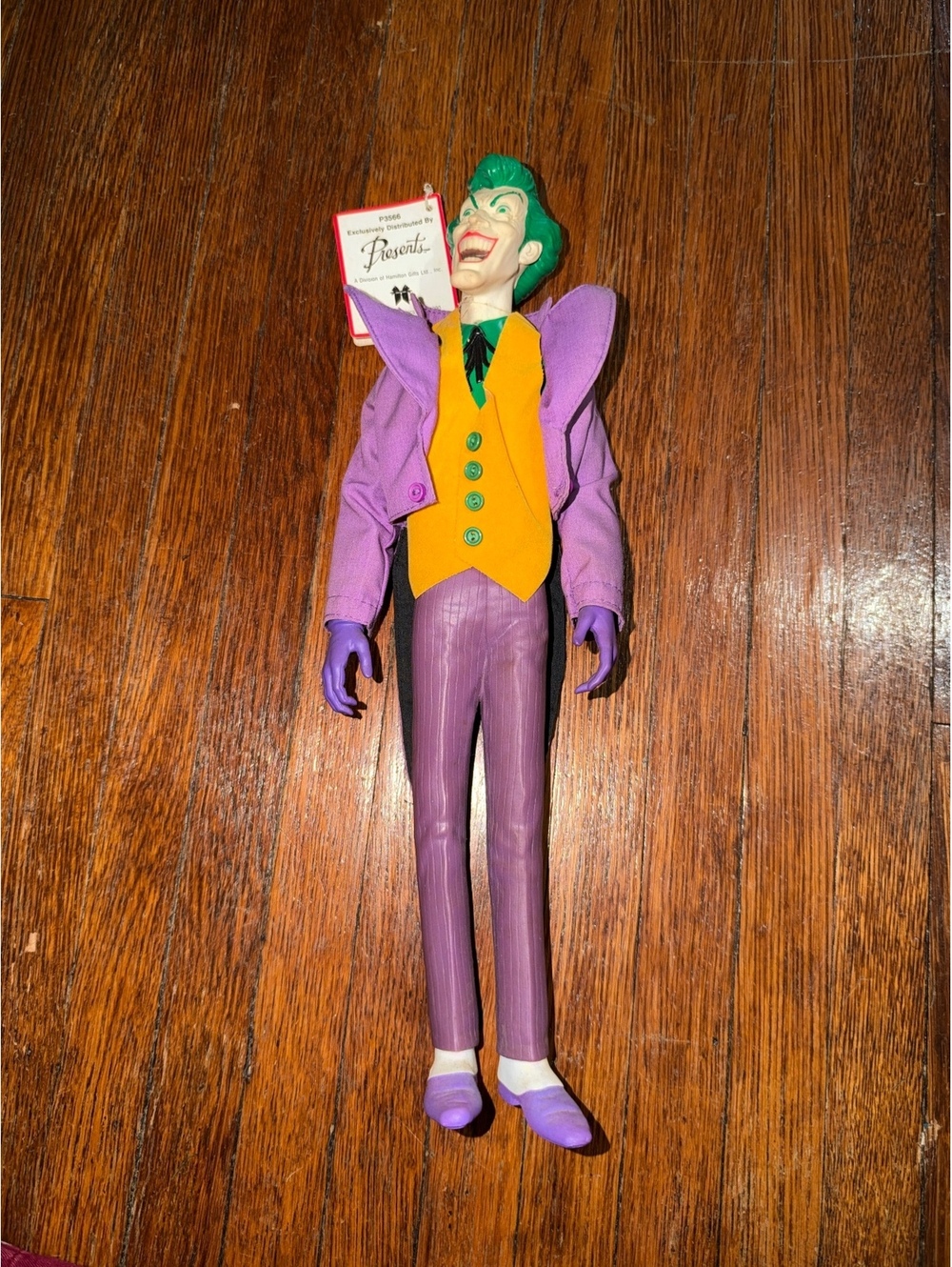 Vintage 90s 1990 Joker Action  Figure Toy Super Villain DC Comics Batman
